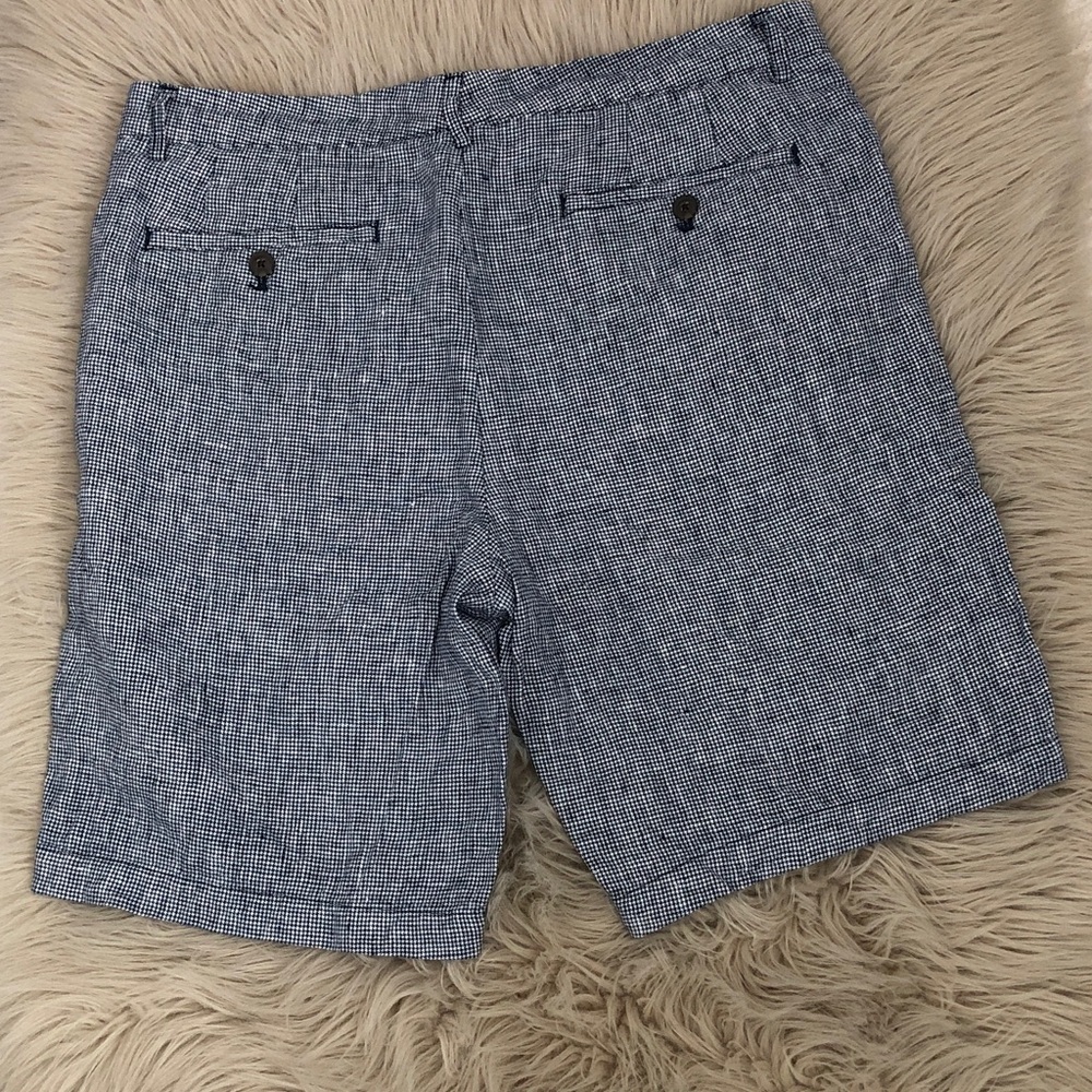 CLUB MONACO Maddox Fit 100% Linen Men’s  Shorts  | 32 - Picture 8 of 12